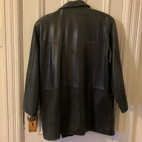 Dimitri Leather 3/4 jacket - Picture 5 of 8
